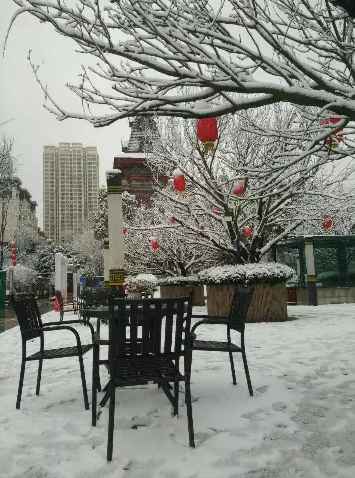 农村小院雪景图片大全图片